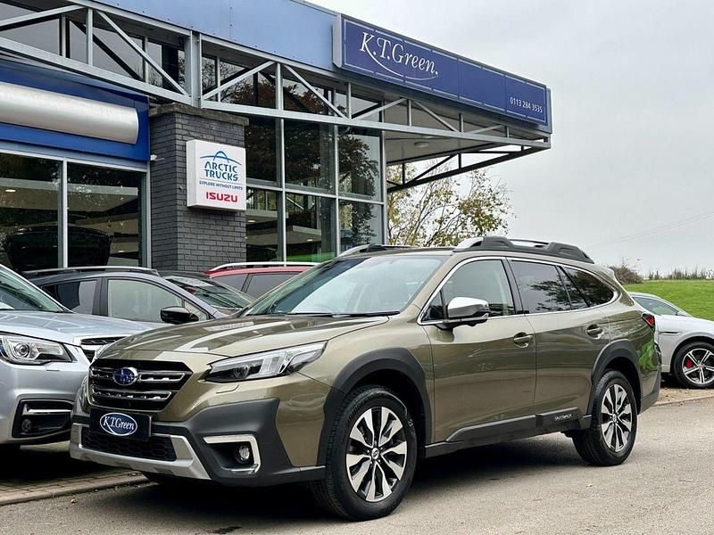 Green Used 2023 Subaru Outback SUV | £31,995 (Expensive) - Image 1/4