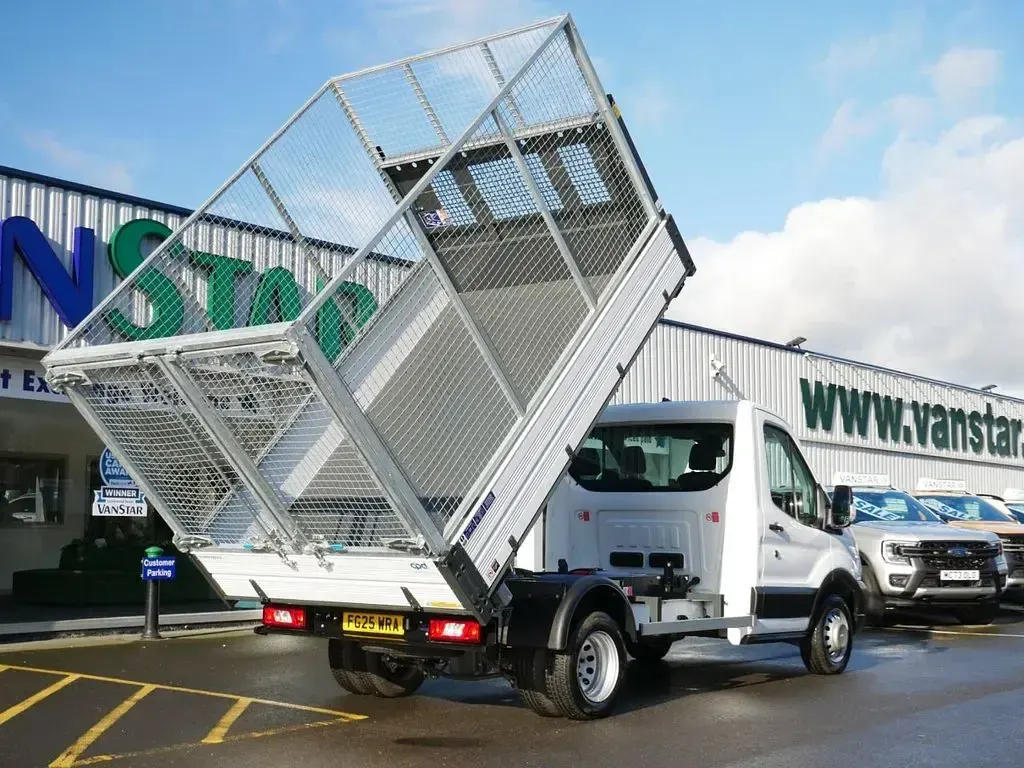 New Ford Transit 130 HP (95 kW) 2025 White Cabriolet