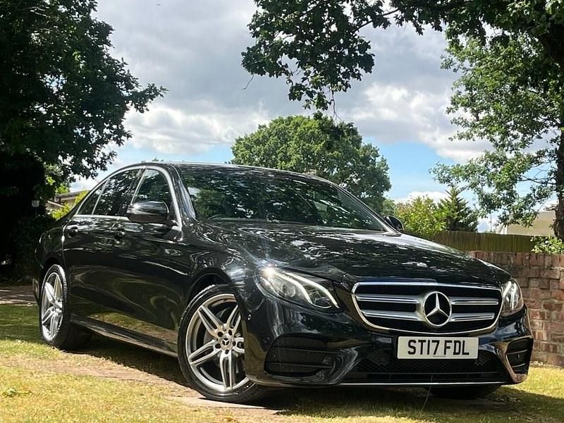 Used Mercedes E200 AMG line 150 HP (110 kW) 2017 Black Sedan