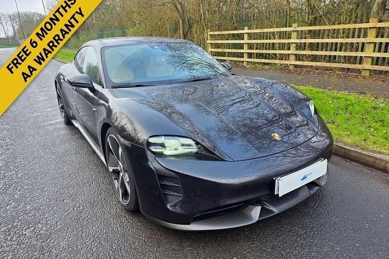 Used Porsche Taycan Performance Package 559 kW (761 HP) 2020 Black Sedan