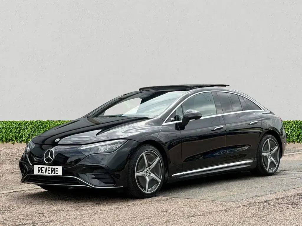 Used Mercedes EQE300 AMG line 180 kW (245 HP) 2023 Black Sedan