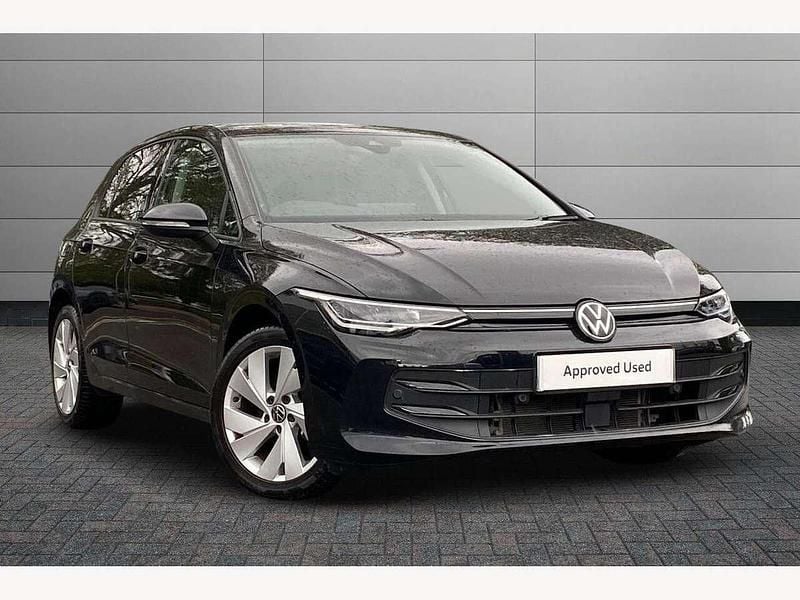 Black Used 2024 VW Golf VIII Match Hatchback | £21,350 (Fair price) - Image 1/4
