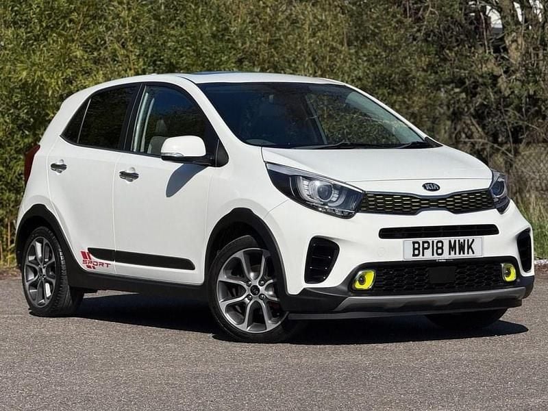 Used Kia Picanto X-Line 83 HP (61 kW) 2018 White Hatchback