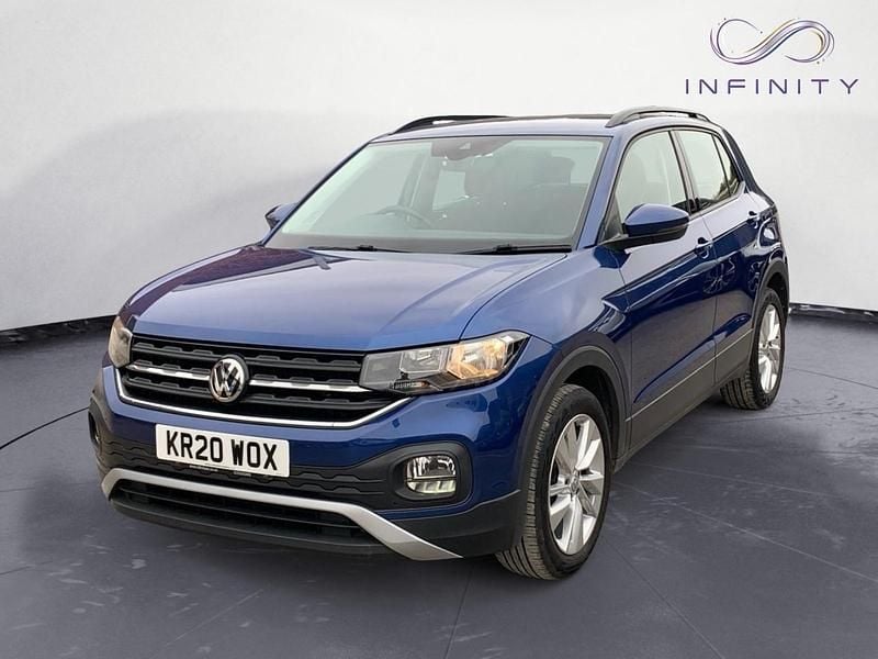 Used VW T-Cross SE 115 HP (84 kW) 2020 Blue SUV