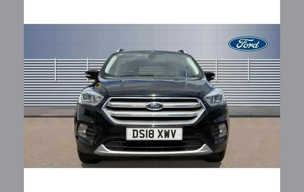 Used Ford Kuga Titanium 150 HP (110 kW) 2018 Black SUV