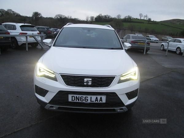 Used Seat Ateca 4Drive 190 HP (139 kW) 2016 White SUV