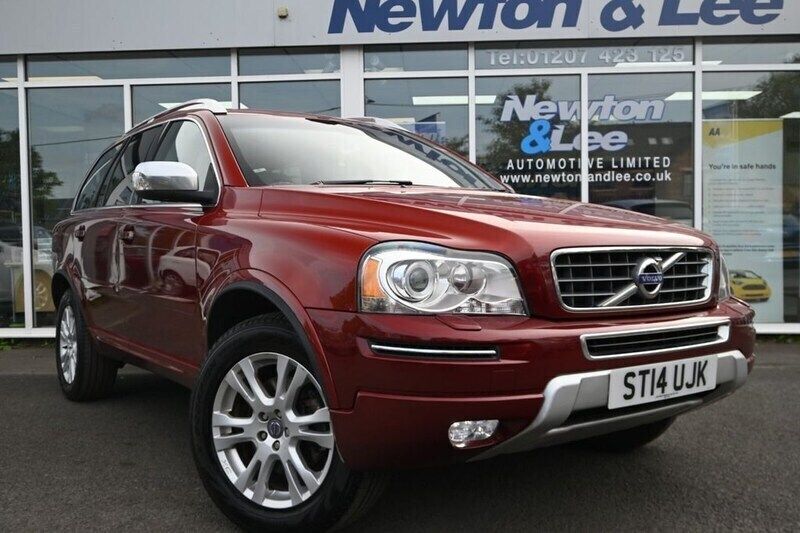 Red Used 2014 Volvo XC90 SE Lux SUV | £7,500 (Good price) - Image 1/4