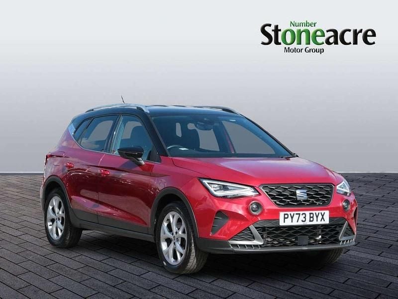 Red Used 2023 Seat Arona FR SUV | £15,495 (Fair price) - Image 1/4