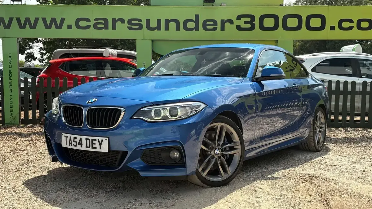Used BMW 220 M Sport 190 HP (139 kW) 2016 Blue Coupe