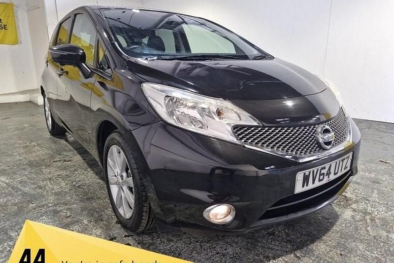 Used Nissan Note S 90 HP (66 kW) 2014 Black Hatchback