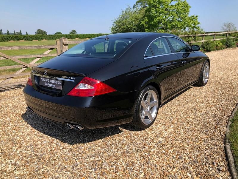 Used Mercedes CLS55 AMG AMG 500 HP (367 kW) 2005 Black Coupe
