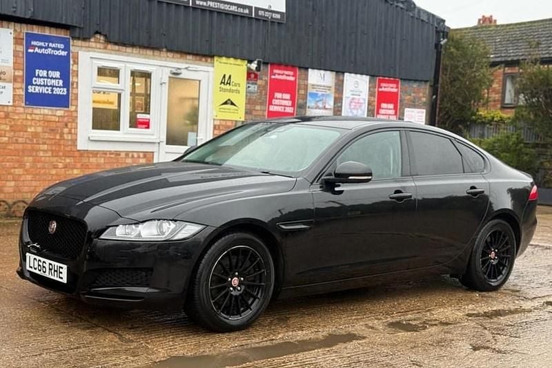 Black Used 2016 Jaguar XF Prestige Sedan | £8,990 (Good price) - Image 1/1