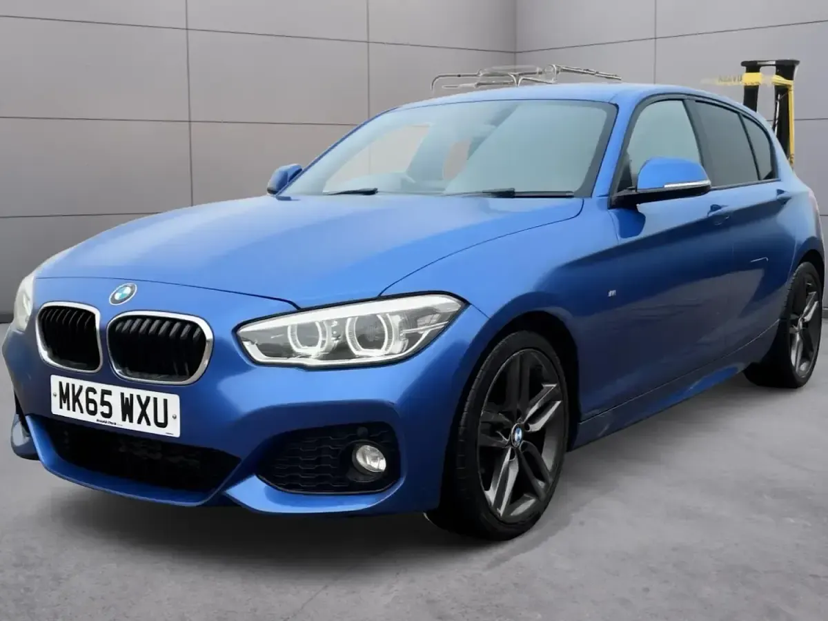 Used BMW 116 M Sport 116 HP (85 kW) 2015 Blue Hatchback