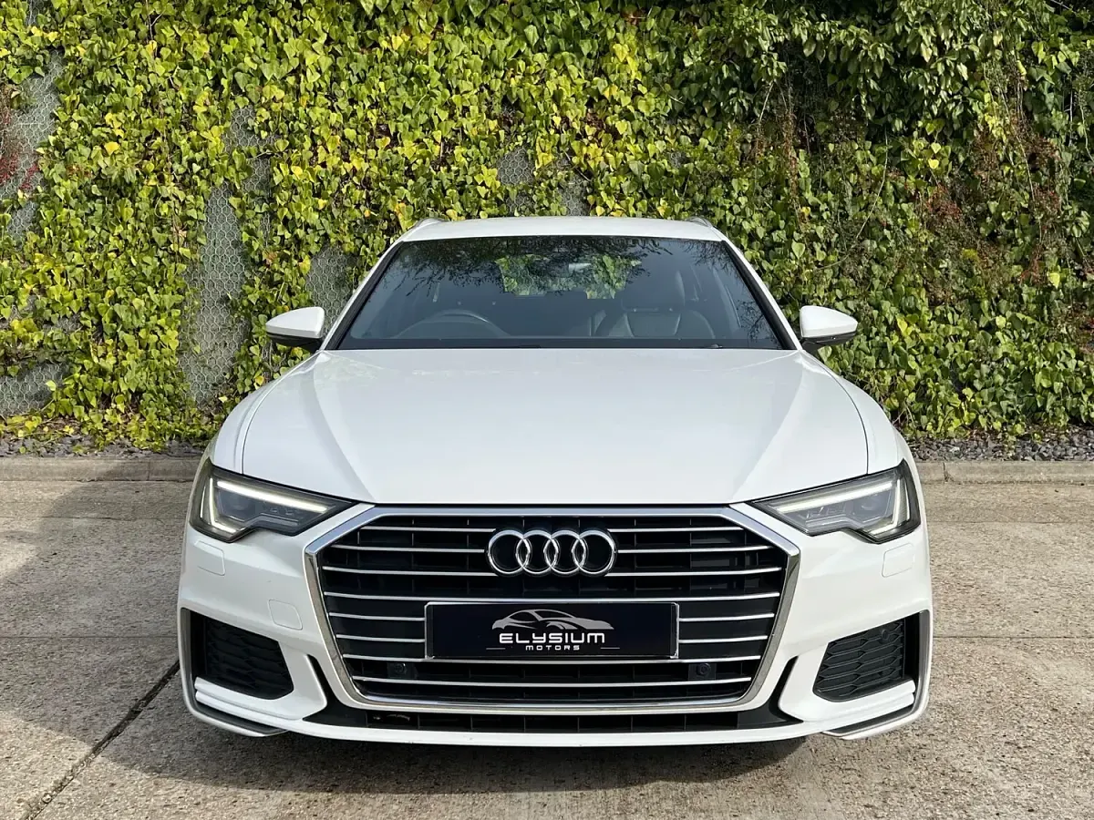 Used Audi A6 S-Line 204 HP (150 kW) 2019 White Estate