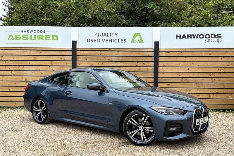 Blue Used 2023 BMW 420 M Sport Coupe | £28,890 (Super price) - Image 1/4