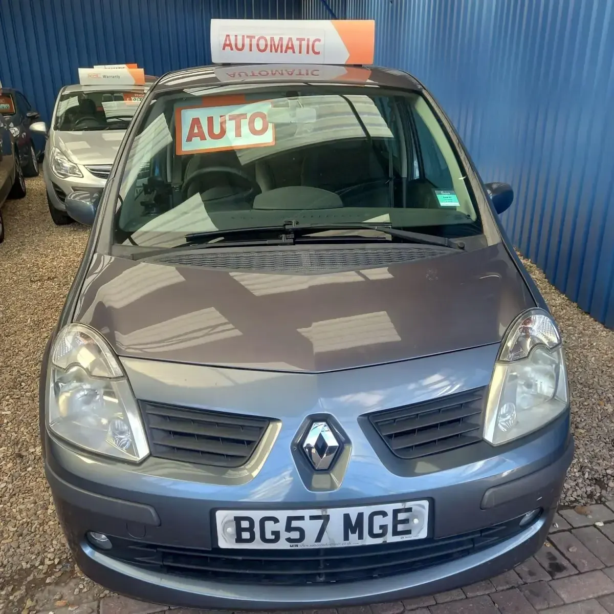 Used Renault Modus Dynamique 112 HP (82 kW) 2007 Blue MPV