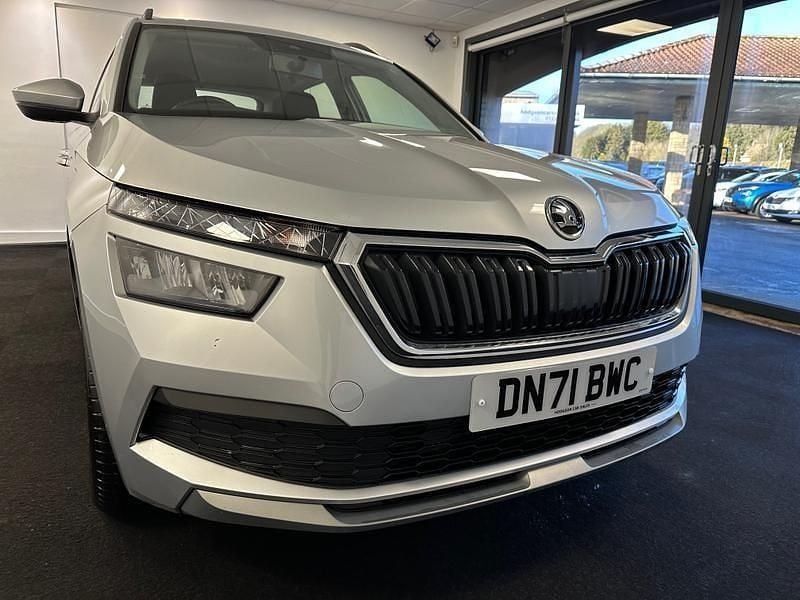 Used Skoda Kamiq SE 110 HP (80 kW) 2021 Brilliant silver SUV