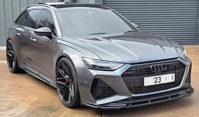 Grey Used 2023 Audi RS6 Comfort Estate | £82,500 - Image 1/4