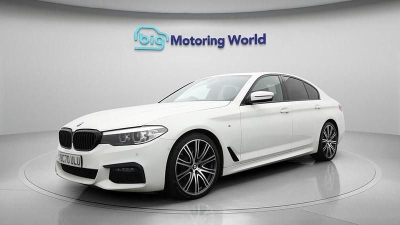 Used BMW 520 M Sport 190 HP (139 kW) 2020 White Sedan