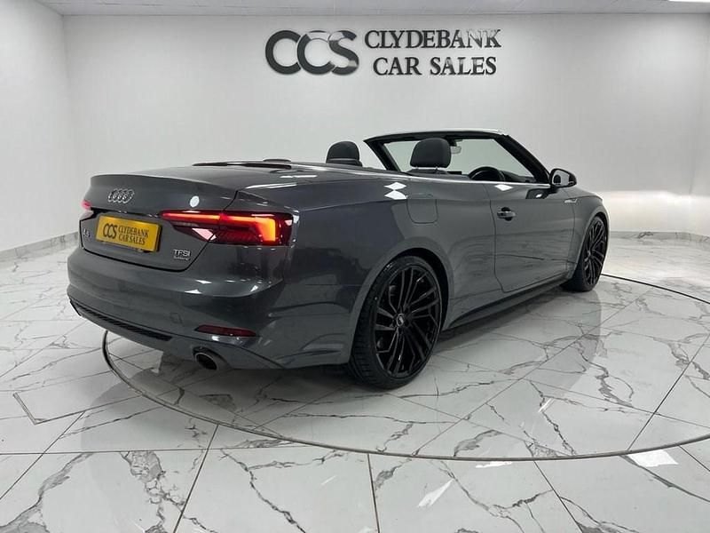Begagnad Audi A5 Cabriolet S-Line 2018 Grå Cab