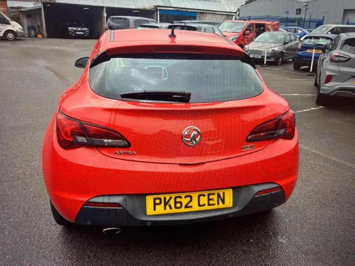 Used Vauxhall Astra GTC SRi 2013 Red Hatchback