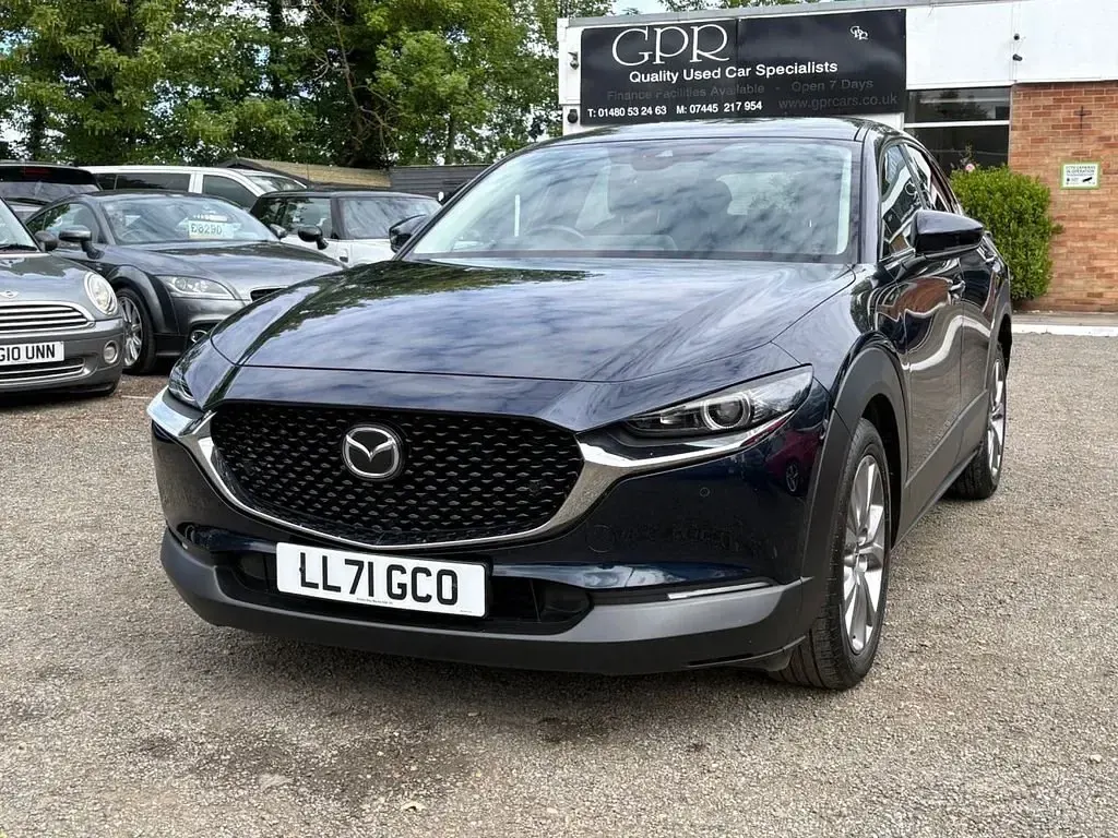 Używany Mazda CX-30 Inclusive 122 KM (89 kW) 2021 Niebieski SUV