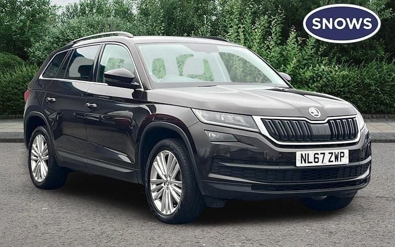 Used Skoda Kodiaq SE L 180 HP (132 kW) 2017 Brown SUV