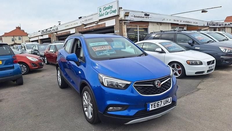 Used Vauxhall Mokka X Design Edition 140 HP (102 kW) 2017 Blue SUV