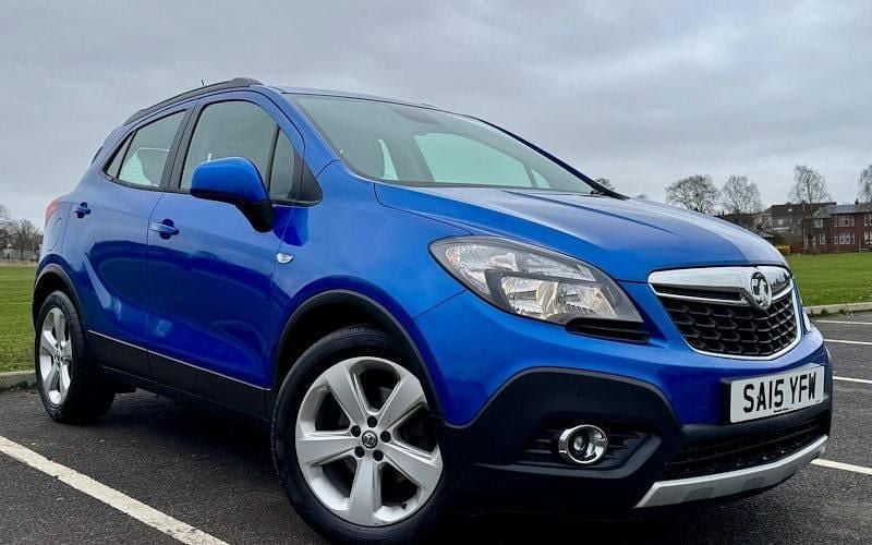 Used Vauxhall Mokka S 116 HP (85 kW) 2015 Blue SUV