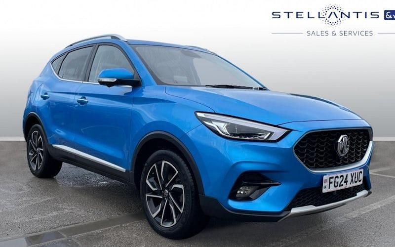 Used MG ZS Exclusive 111 HP (81 kW) 2024 Blue SUV