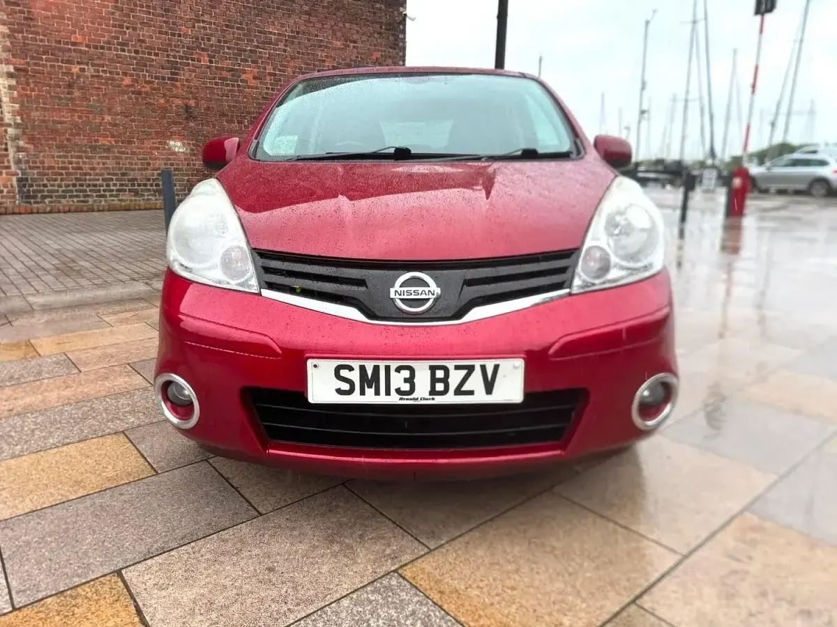 Used Nissan Note N-TEC 2013 Red Hatchback
