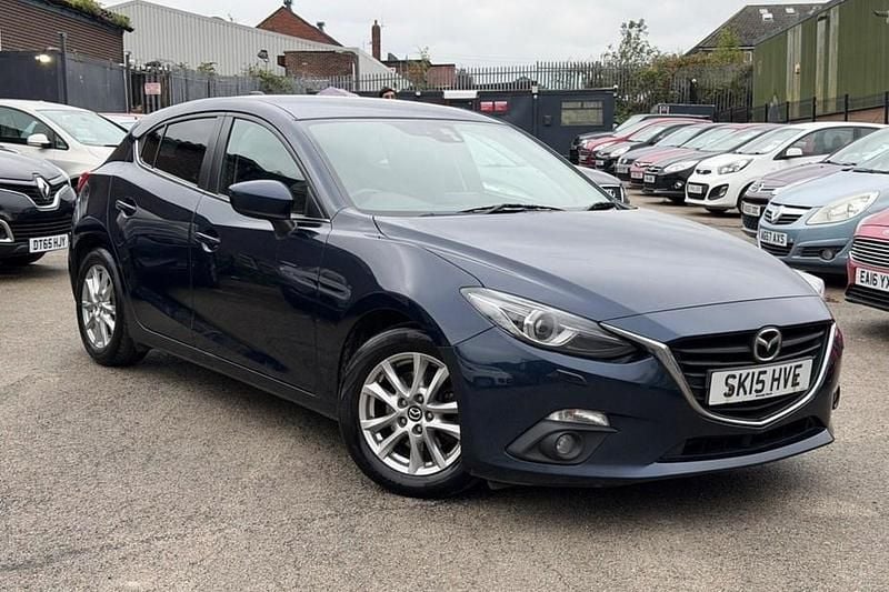 Blue Used 2015 Mazda 3 Hatchback | £4,490 (Fair price) - Image 1/1