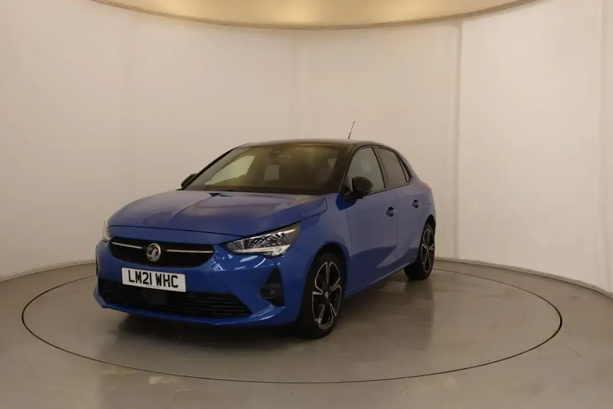 Used Vauxhall Corsa SRi 99 HP (72 kW) 2021 Blue Hatchback