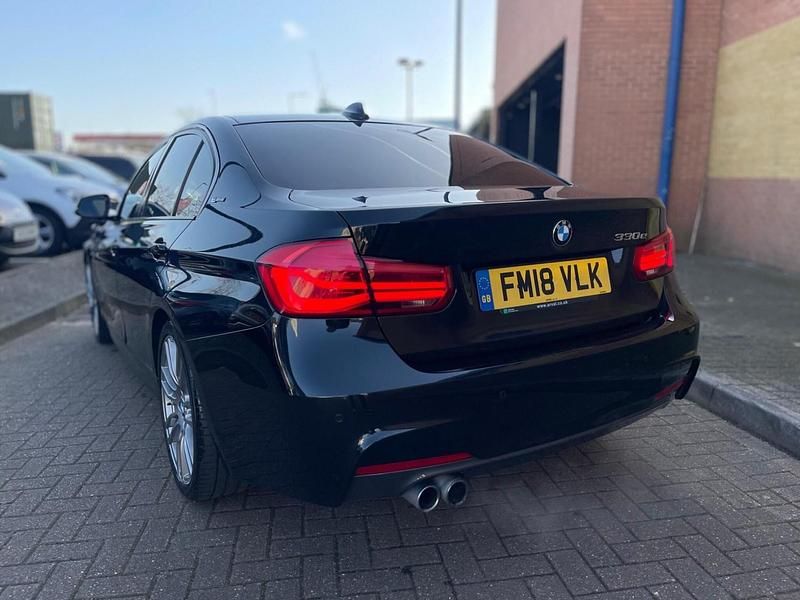 Used BMW 330e M Sport 2018 Black Sedan