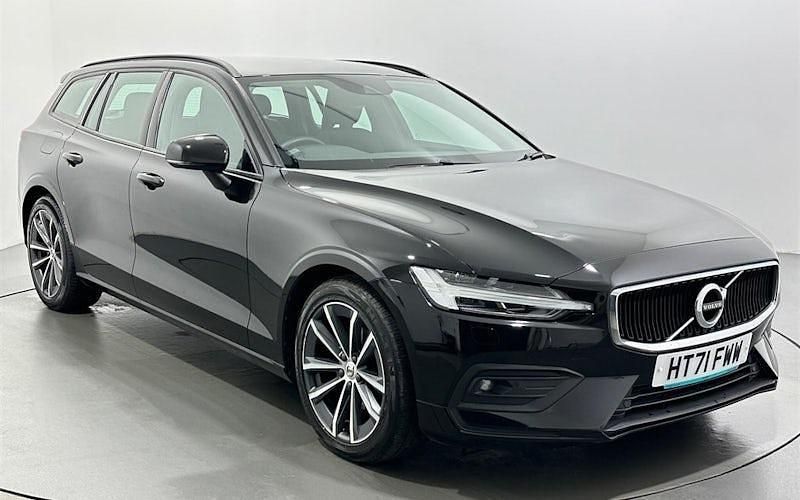 Black Used 2021 Volvo V60 Momentum Estate | £17,815 (Fair price) - Image 1/3