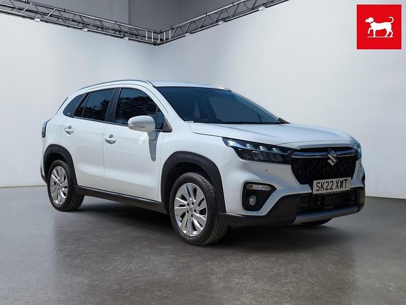 White Used 2022 Suzuki SX4 S-Cross SUV | £13,390 (Good price) - Image 1/4