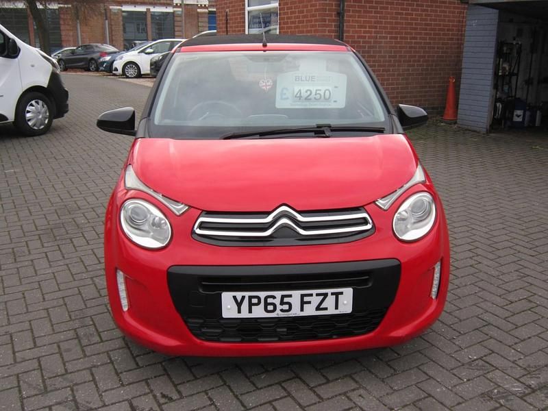 Used Citroën C1 Feel 82 HP (60 kW) 2015 Red Hatchback