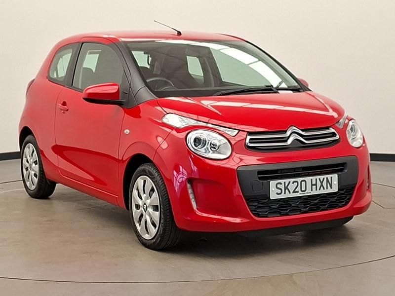 Used Citroën C1 Feel 72 HP (52 kW) 2020 Red Hatchback