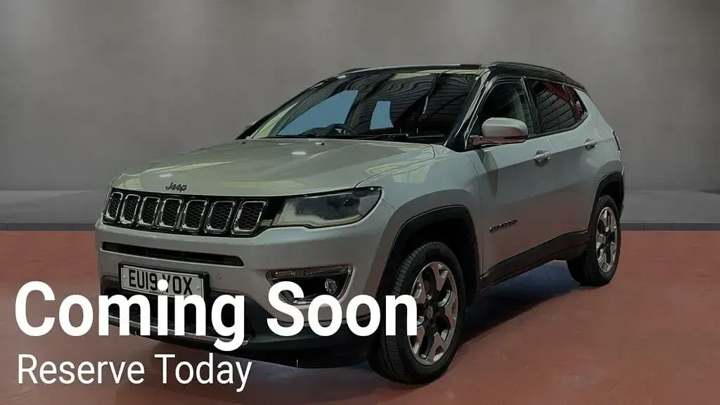 Used Jeep Compass Limited 170 HP (125 kW) 2019 Silver/black SUV