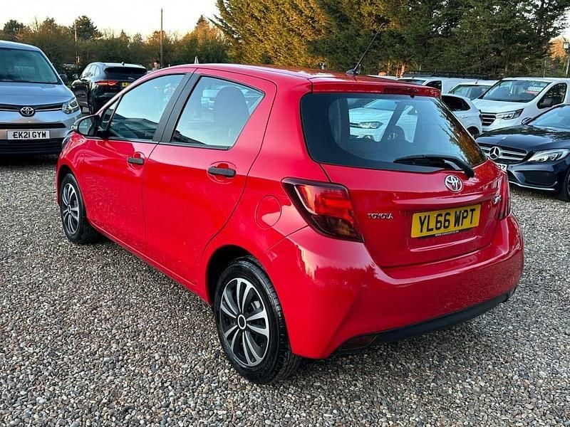 Used Toyota Yaris Active 2017 Red Hatchback