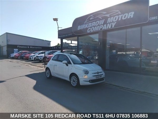 White Used 2021 Fiat 500 Dolcevita Hatchback | £9,995 (Fair price) - Image 1/1
