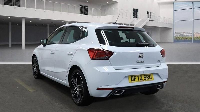 Used Seat Ibiza FR 110 HP (80 kW) 2023 White Hatchback