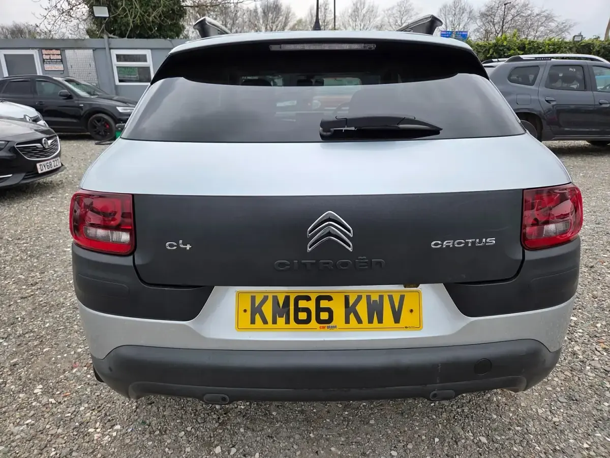 Used Citroën C4 Cactus Flair 100 HP (73 kW) 2016 Silver Hatchback