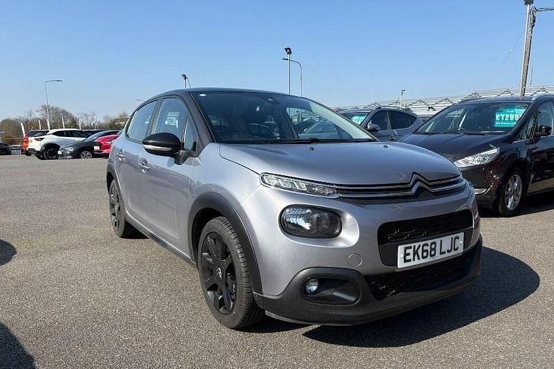 Used Citroën C3 Feel 82 HP (60 kW) 2018 Grey Hatchback