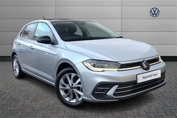 Silver Used 2022 VW Polo Style Hatchback | £15,990 (Fair price) - Image 1/4