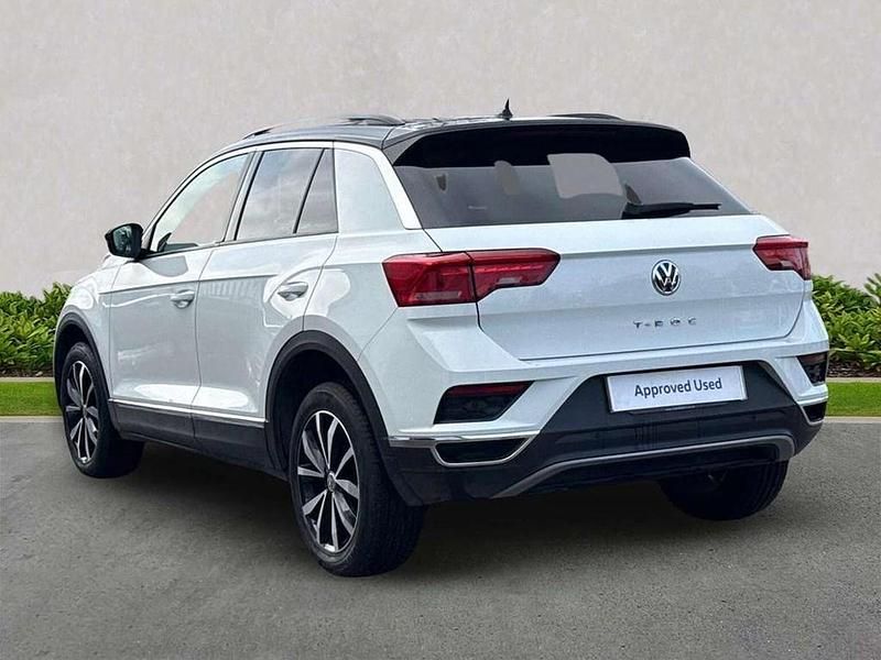 Used VW T-Roc Design 115 HP (84 kW) 2019 White SUV