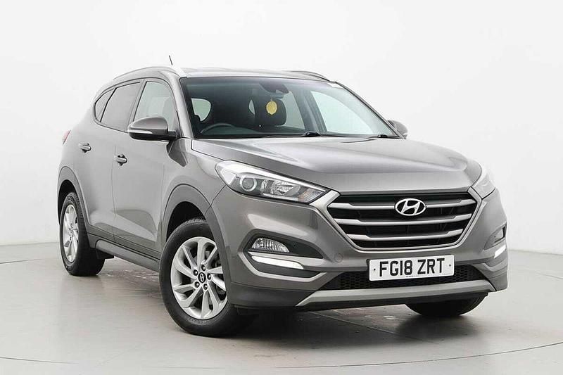 Grey Used 2018 Hyundai Tucson SE SUV | £9,911 (Good price) - Image 1/4