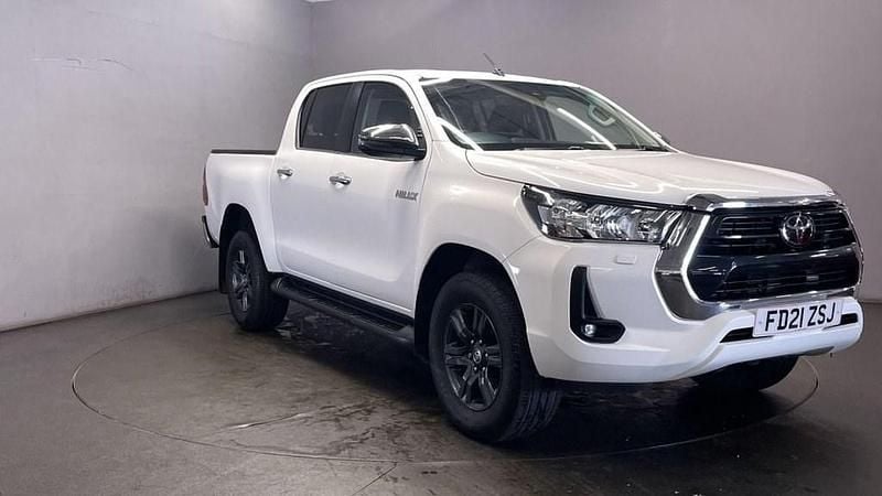 White Used 2021 Toyota HiLux Pickup | £22,999 (Super price) - Image 1/4