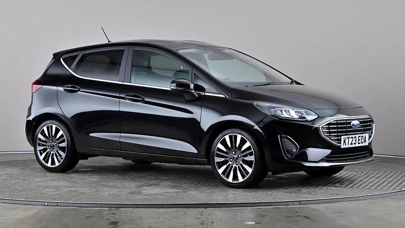Used Ford Fiesta Titanium X 100 HP (73 kW) 2023 Black Hatchback