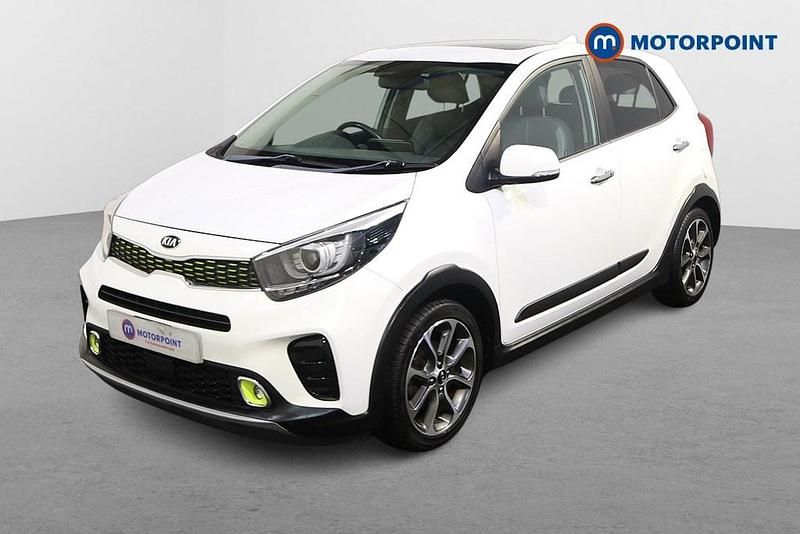Used Kia Picanto X-Line 83 HP (61 kW) 2018 White Hatchback
